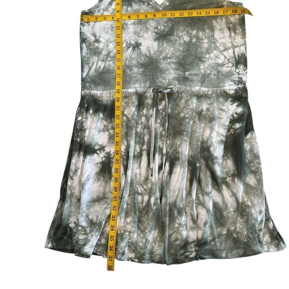 Sweaty Betty Take It Easy Dress Tie Dye Moss Green Size Medium - Picture 7 of 8